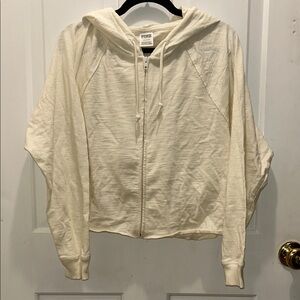 PINK Victoria's Secret Off-White Hoodie